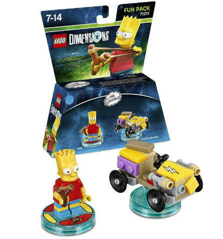 Fun Pack Lego Dimensions Bart Simpson